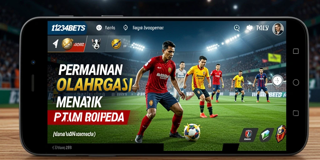 Screenshot gameplay 1234BETS yang menunjukkan pengalaman taruhan olahraga yang seru.