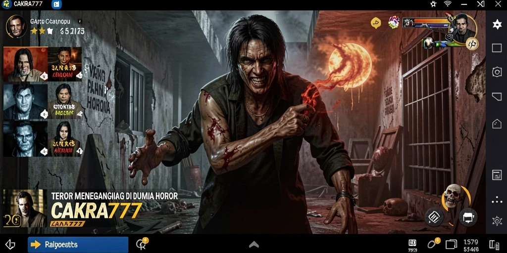 Gameplay horor yang menyeramkan dan mendebarkan di CAKRA777.