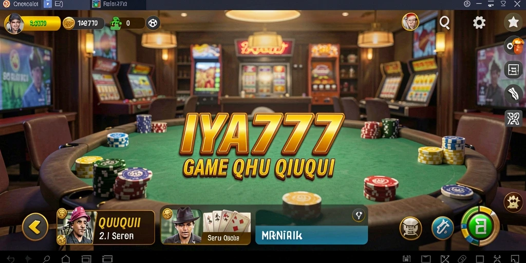 Screenshot gameplay QiuQiu IYA777 dengan aksi seru.