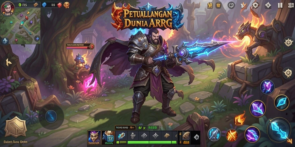 Tampilan menarik dari gameplay RK55 yang mengasyikkan.