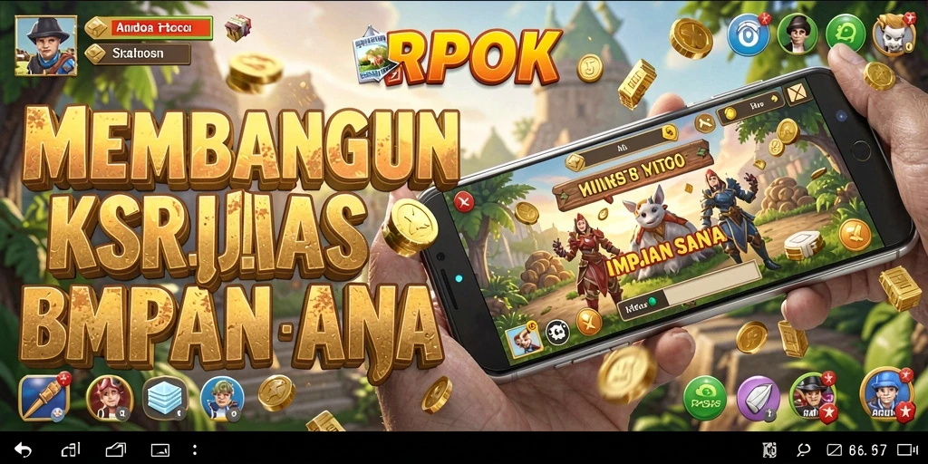 Tampilan gameplay RPOK yang menarik dan menantang.