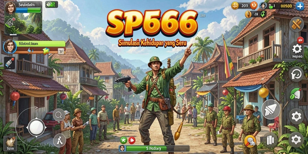 Tampilan gameplay SP666 yang menarik dan menantang.