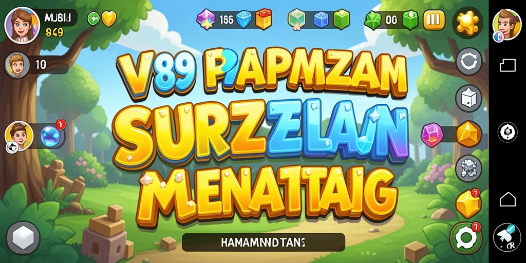 Tampilan gameplay V89 dengan teka-teki seru dan menarik.